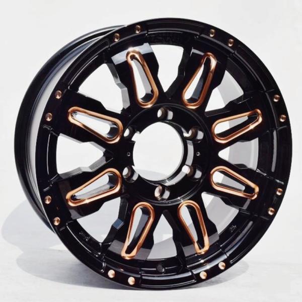 Buy cheap Heavy Load 6x139.7 Car Aftermarket Wheels 17 Inch Rims 4x4 Milling Window With Rivets from wholesalers