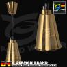 Buy cheap Colden Color Hanging Food Warmer , Kitchen Heat Lamp Classic Cone Shape from wholesalers