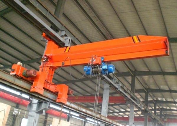 Buy cheap BXB Workstation Slewing Arm Wall Traveling Jib Crane With Outreach from wholesalers
