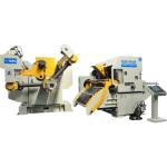 Electric Hydraulic Hole Puncher Coil Feeder Straightener For Metal Sheets With