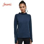 Yoga Quick Dry Breathable Hoodie With Thumb Hole Lightweight Cycling Pullover
