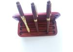 Buy cheap Rosewood box with 1 ball pen 1 fountain pen 1 letter opener for gift or promotional. from wholesalers