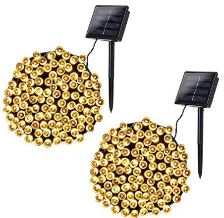 Buy cheap Warm White Balcony 50LEDs Solar String Fairy Lights from wholesalers