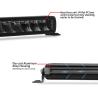 Buy cheap 7 Inch 1283lm Off Road Single Row LED Light Bar Aluminum Housing from wholesalers