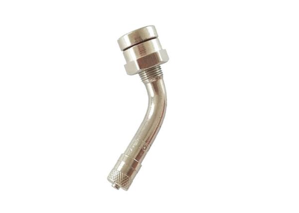 Buy cheap O Ring Nickel Plated Brass Tire Valve TR543D Bend 60° For Truck Cap from wholesalers