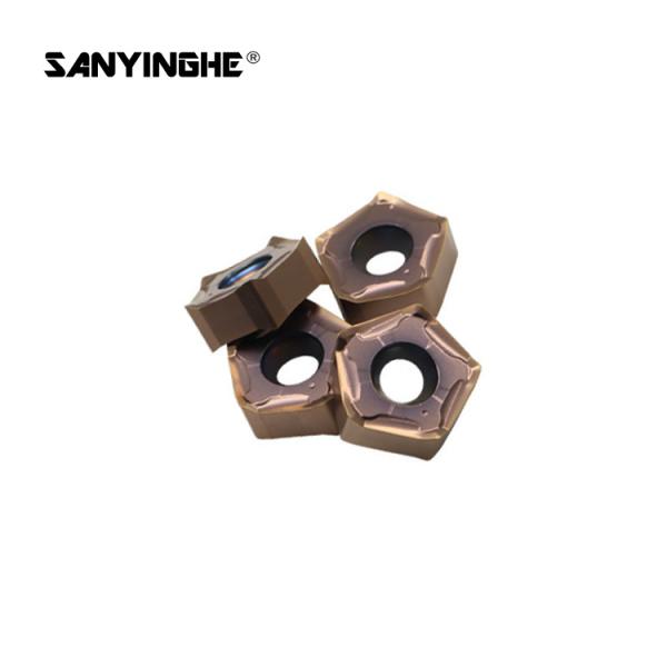 Buy cheap PNMU0905XNER-GM Durable Grooving Milling Inserts Circle Pentagonal CNC Stainless Steel Alloy Cutter from wholesalers