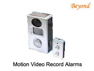 Quality Low Power Night Vision DVR Motion Sensor Alarms Built In 12 LEDs For Libraries Warehouses for sale