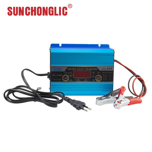 Buy cheap 12v 10A AGM GEL Battery Charger Lead Acid Car 3 Stage Automatic Battery Charger from wholesalers