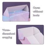 CMYK Color Luxury Foldable Card Box For Skincare Cosmetic Packaging