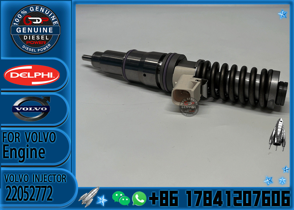 High Performance Diesel Engine Parts 22052772 Electronic Unit Common Rail Fuel Injector BEBE5L08001 Diesel Engine Rebuild