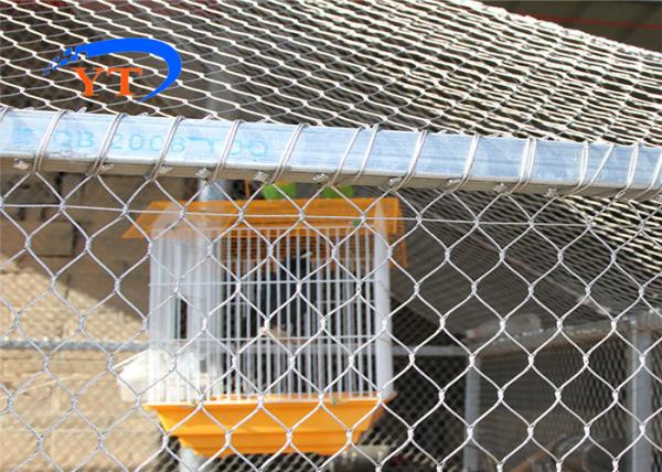 Buy cheap 304 316 Ss Rope Mesh Tiger Cage Black Oxide For Zoo Enclosure from wholesalers