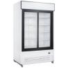Buy cheap Double Glass Door Chiller , 1010L Commercial Bar Fridge With Glass Door from wholesalers