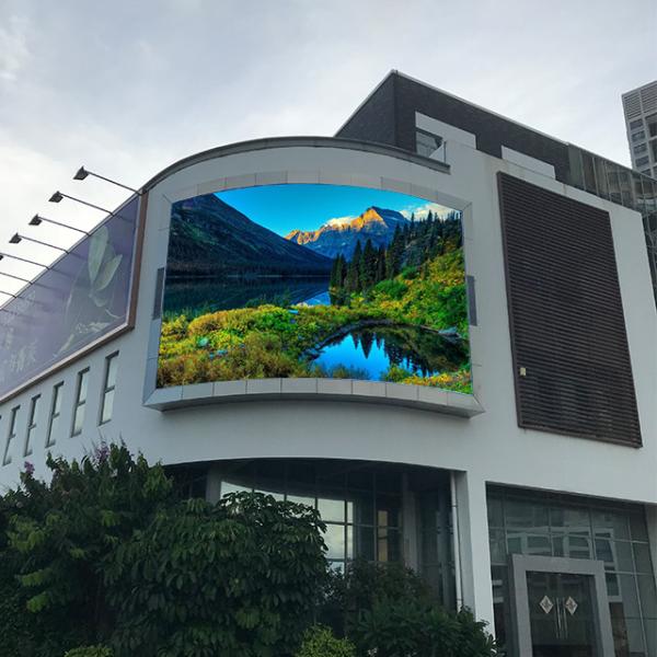 Buy cheap High Brightness Outdoor Advertising LED Display 960*960mm 100000H Life Span from wholesalers