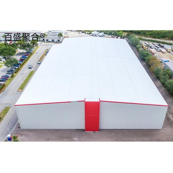Buy cheap Aluminum Alloy Window 40x60 Prefab Metal Warehouse Building Long Fatigue Life from wholesalers
