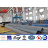 Buy cheap 25ft -100ft Low Valtage Philippines Steel Transmission Pole With Angle Arms from wholesalers