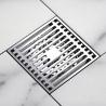 Buy cheap Modern Brass Bathroom Shower Drain , Square Floor Drain With Sink Hygienic Cover Pad from wholesalers