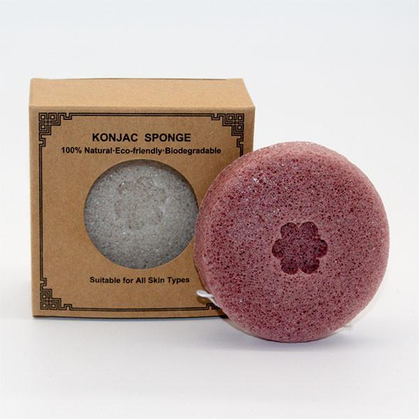 Buy cheap Freeze Drying Round Colorful Sakura Pink Konjac Sponge Removes Dead Skin from wholesalers