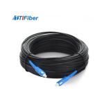 LC SC Connector Fiber Optic Patch Cord 100m Outdoor FTTH Drop Cable Fiber Optic