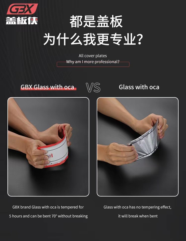 Waterproof OCA Front Realme Touch Glass For 6pro 7 7i 7pro C3 C11 C12 C15