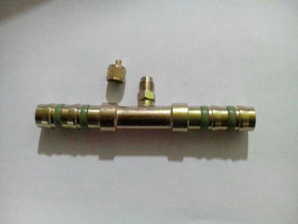 Buy cheap R404a Air Conditioning hose Transport refrigeration Iron fittings Truck Refrigerant R404a A/C hose steel fittings from wholesalers