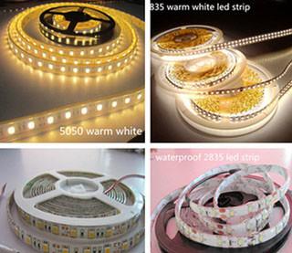 24v 12v 60leds 30leds LED strip lights UL CE Epistar 3528s 2835s flexible LED