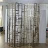 Buy cheap Designed Folding screen room divider stainless steel decorative metal screen from wholesalers