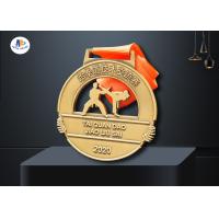 Buy cheap Die Cast Sport Stock Medals Antique Gold / Silver / Copper Plating product