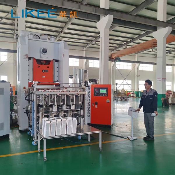 Buy cheap Food Grade Aluminium Food Container Making Machine H Type 80ton from wholesalers