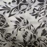 Buy cheap Dyed Polycotton Fabric 90% Polyester 10% Cotton 100gsm Black Flower Pattern from wholesalers