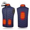 Buy cheap Sleeveless Coat Heated Lightweight Rechargeable Collar Waistcoat Utility Usb Power Heating Quilted Men's Vests from wholesalers