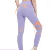 Buy cheap 2XL Cool Feeling Mesh Fitness Leggings Women Elastic Hip Lifting Peach Yoga Pant from wholesalers