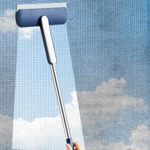 Wholesale Double-Sided Window Squeegee Cleaning Brush Set Multipurpose Home Cleaning Tools Kit for Glass Screen Windows and Gaps from china suppliers