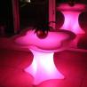 Buy cheap Single Pedestal Illuminated Bar Furniture / Rechargeable LED Bar Table from wholesalers