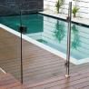 Buy cheap BS6206 Standard Pool Fencing Glass With Polished Edges No Holes from wholesalers
