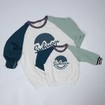 Long Sleeve Custom Tee Shirts Little Girls Big Boy Crew Neck