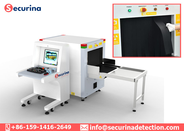 0.22m/s X Ray Baggage Scanner Airport Security Inspection 600*400mm Tunnel Size