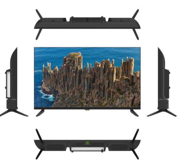 Buy cheap Slim Stands Frameless 45 Inch Android TV 1920*1080 FHD 2K Stable Operation from wholesalers