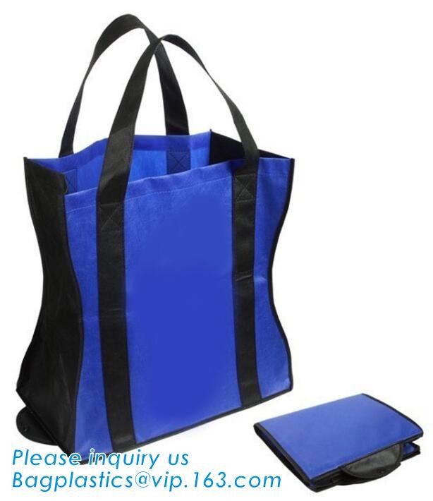 Promotional custom Logo printed non woven bag folding shopping bag, Non woven bags manufacturer philippines/india/kolkat