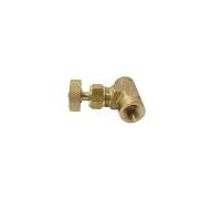 Buy cheap 1/2" NPT Brass High Pressure Needle Valve Female And Female Forged product