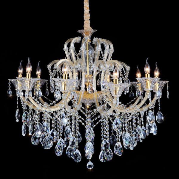 Buy cheap Unique Dining chandeliers Gold/Transparent Color (WH-CY-70) from wholesalers