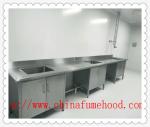 Antirust Stainless Steel Laboratory Casework , Waterproof Metal Lab Cabinets