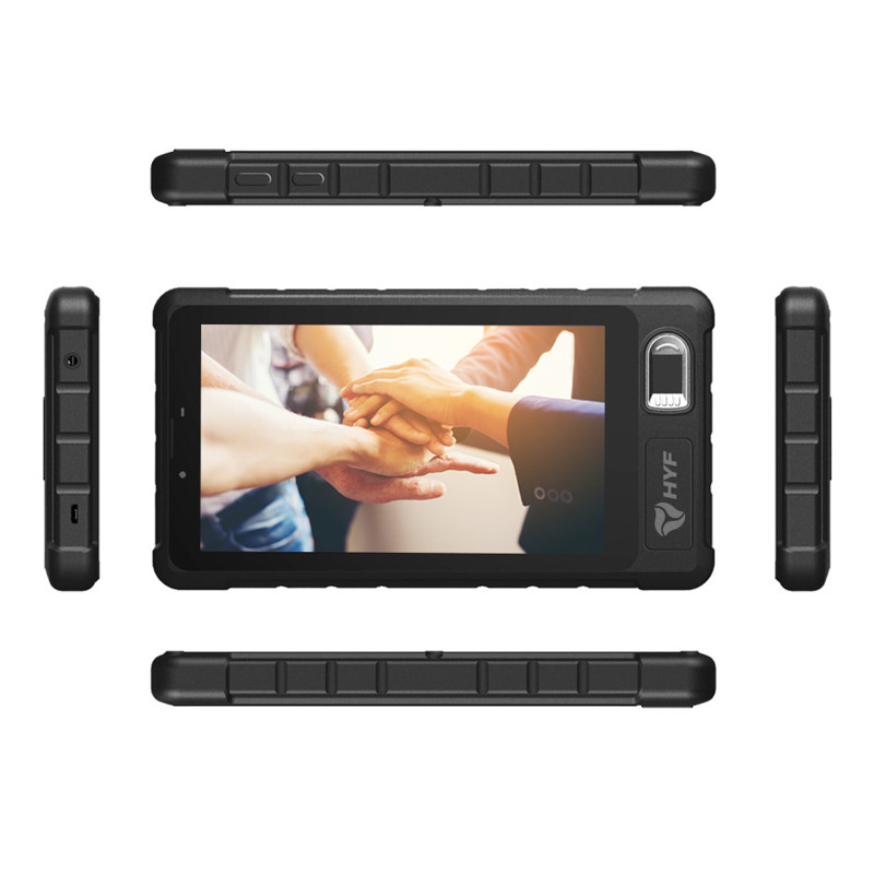 Election Fingerprint Biometric Device 7 Inch Mobile Tablet With NFC Bluetooth GPS