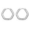 Buy cheap Hexagon Earrings Gold Studs , Hexagonal Earrings For Parties from wholesalers