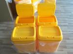 bucket 10 liter dog food plastic bucket, Plastic Food Grade Pet Food Barrel,Dog