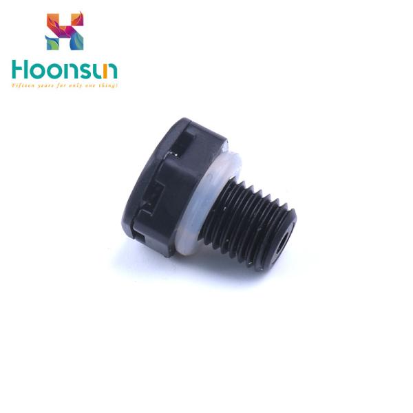 Buy cheap Black / Grey Nylon Air Vent Plug , Hydraulic Breather Vent Valve Big Air Flow from wholesalers