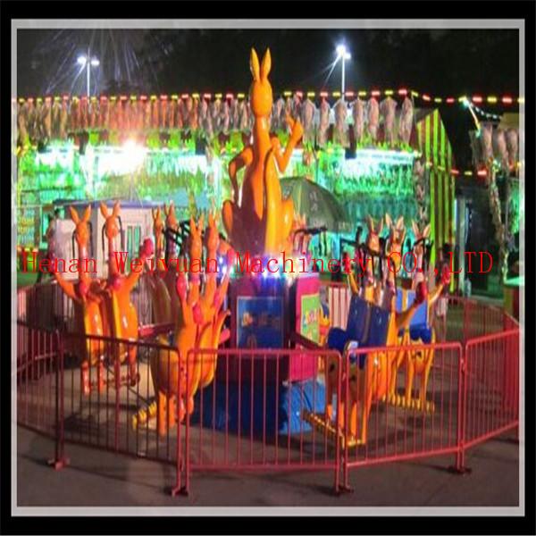 Buy cheap Fiberglass amusement rides kangaroo jumping kiddie ride for sale from wholesalers