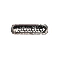 Buy cheap Golden Strip Precision Metal Stamping Parts Copper Plated Stamping On Metal product