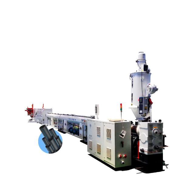 Buy cheap SJ80/38 110-250mm Pipe Extrusion Production Line For Water Supply Pipe Gas PE HDPE Pressure Pipe from wholesalers