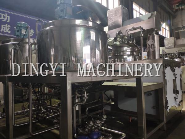 Buy cheap Compact Cosmetic Mixer Equipment , Low Noise Lotion Making Machine from wholesalers