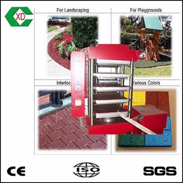 4 Layers Sports Facilities Equipment Rubber Molding Rubber Mat Manufacturing